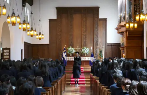 高等学校 新入生による宣誓